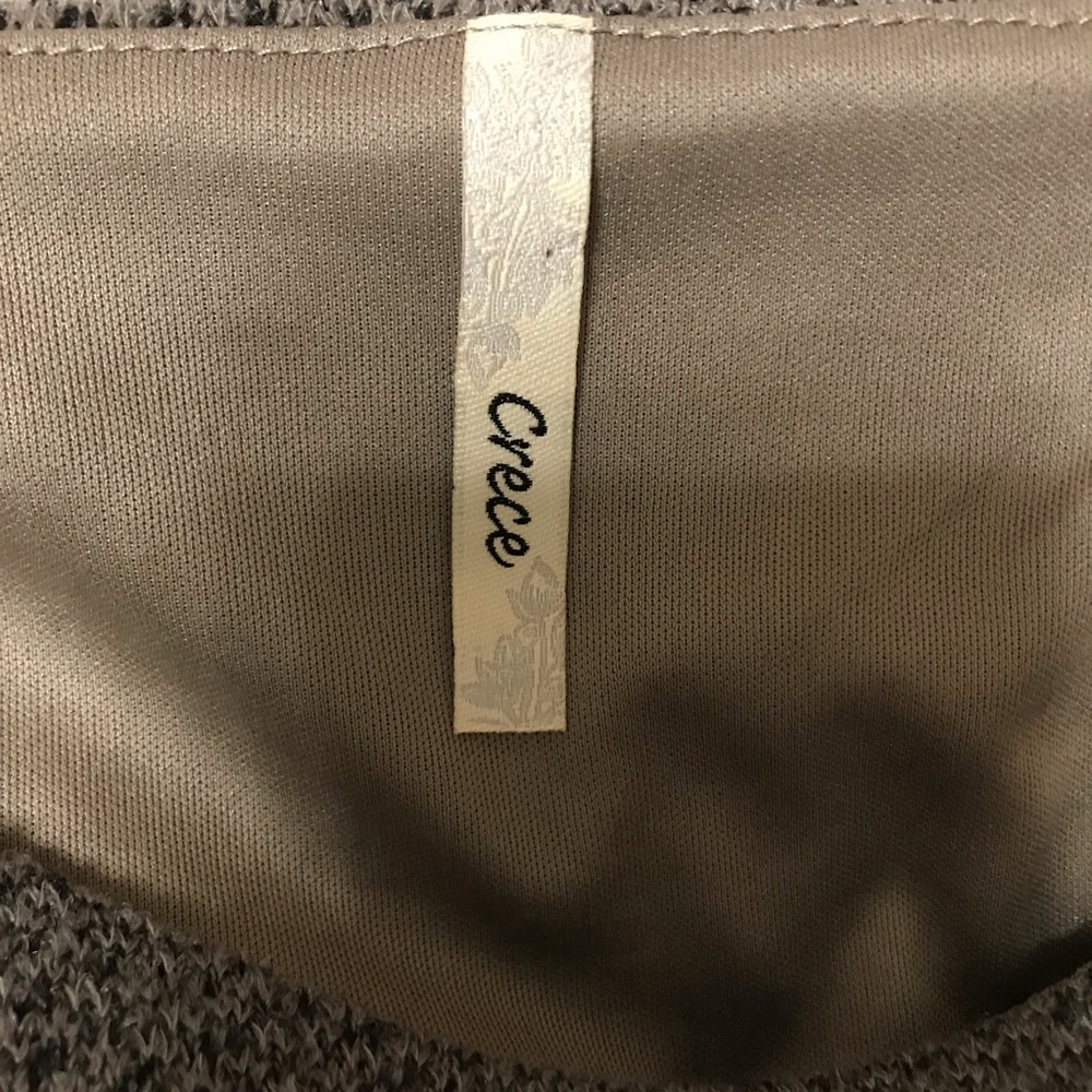 Crece Gray 3/4 Sleeve Dress - Picture 7 of 8